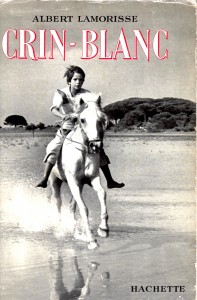couverture du livre originel de Crin-blanc